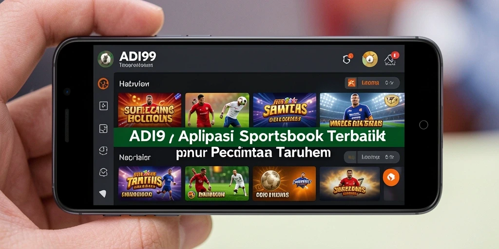 Tampilan screenshot utama ADI99 menampilkan permainan taruhan olahraga yang dinamis.