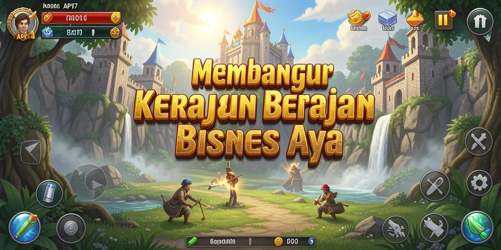 Tangkap momen seru membangun kerajaan bisnis di API77.