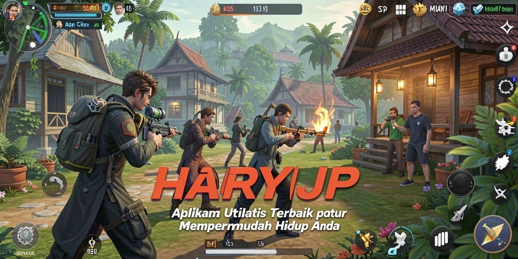 Tangkapan layar utama HARAPJP menampilkan antarmuka aplikasi yang intuitif.