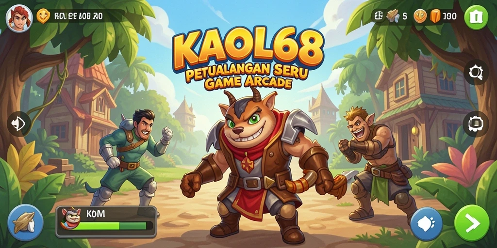 Tampilan seru gameplay KAOL68 yang menantang dan menyenangkan.