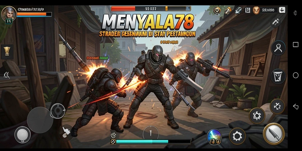 Tampilan gameplay mendebarkan dari MENYALA78 dengan berbagai strategi.