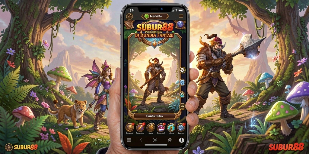 Tampilan gameplay SUBUR88 menunjukkan aksi petualangan yang mendebarkan.