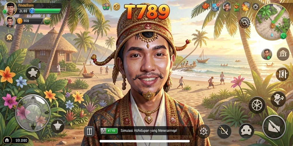 Screenshot utama TT789 menunjukkan gameplay simulasi yang menarik.